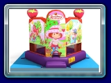 Strawberry Shortcake Bounce - Bright & Colorful Strawberry Land Scenery makes this bounce a fun filled experience.