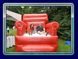 Big Chair - A really BIG hit for any party!  Relax and enjoy yourself, not to mention a great prop for taking photos.