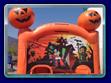 Halloween 5 in 1 Bounce is great for anytime... 18ft x 18ft.