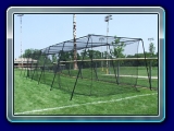 Batting Cage - Time to improve your batting average.... used by Major and Minor League baseball.