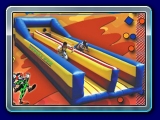 Bungee Run Sports Action - See how far you can go before you get pulled back. Dimensions 15' x 25'.