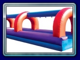Slip N' Slide Water Ride - 12' X 25' long, Everyone enjoys sliding on their bellies through the slide.